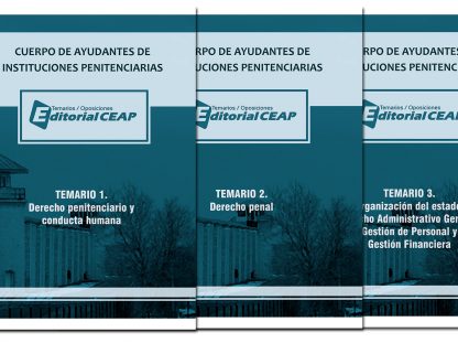 TEMARIO COMPLETO – Ayudantes de Instituciones Penitenciarias