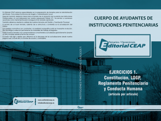 Ejercicios Constitución, LOGP y R.P. de Ayudantes de Instituciones Penitenciarias