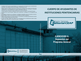 Instituciones penitenciarias - Supuestos Programa General