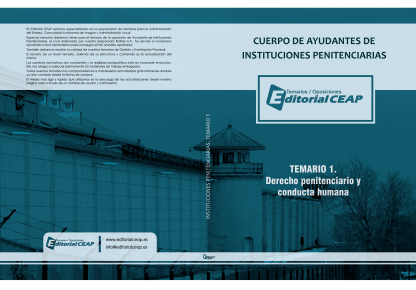TEMARIO COMPLETO – Ayudantes de Instituciones Penitenciarias