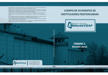 TEMARIO COMPLETO – Ayudantes de Instituciones Penitenciarias