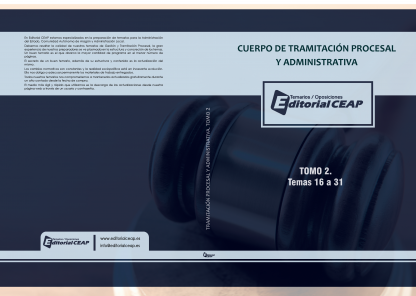 Tramitación Procesal – Temario – 2 tomos